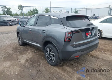 2025 Nissan Kicks Sv Fwd from USA, damaged, VIN 3N8AP6CA7SL333085